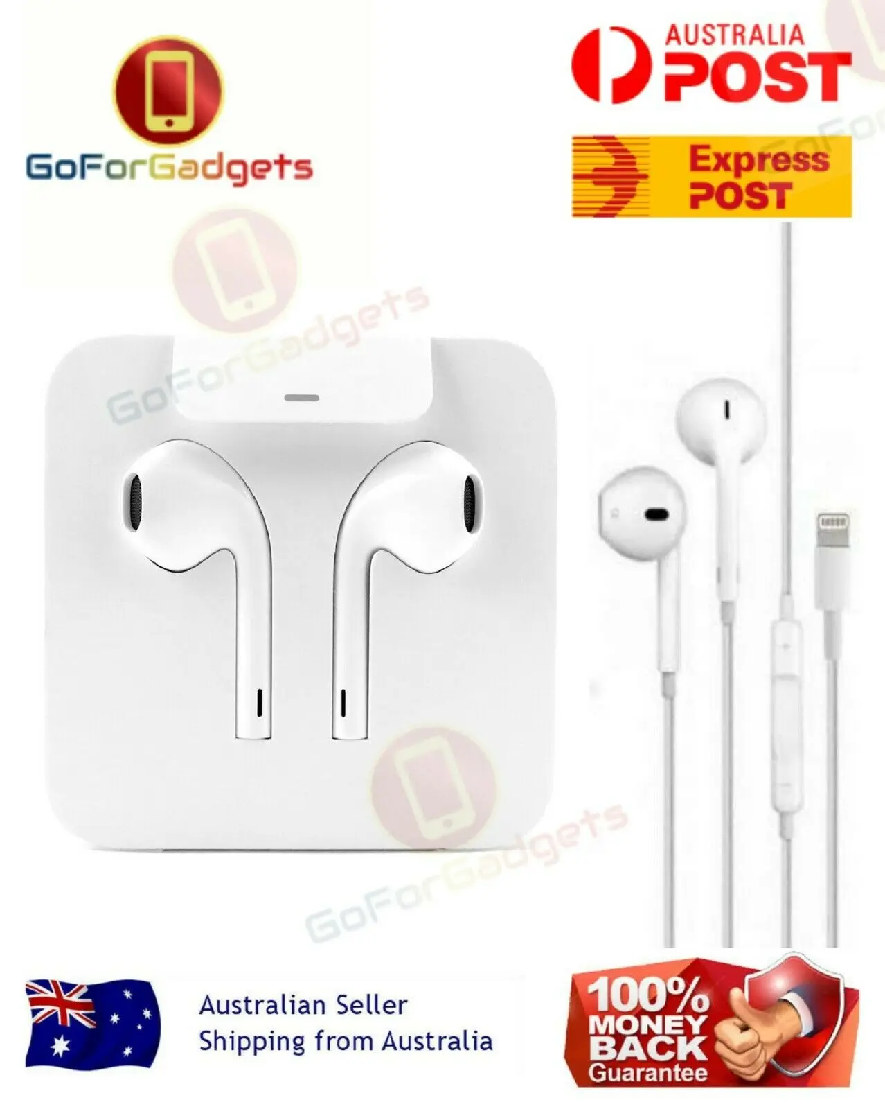

GENUINE Earphones Headphones EarPods A1748 For Apple iPhone7 8 PLUS X XR XS MAX