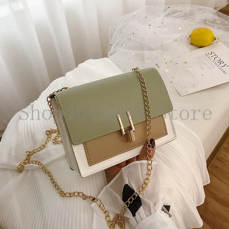 Новая модная женская сумка через плечо маленькие Лоскутные сумки