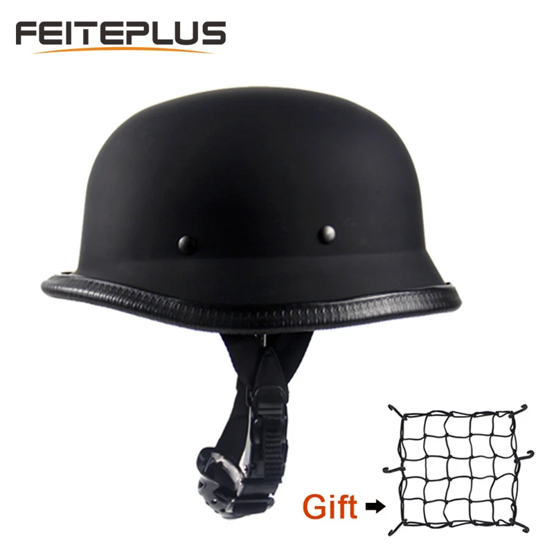 

Летний мотоциклетный винтажный полушлем, шлем для взрослых, для байкеров, круизеров, скутеров, универсальный шлем для Harley, бесплатная доставка