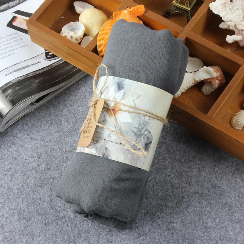 2019 Новое поступление модный шарф из хлопка женские теплые мягкие накидка шали и