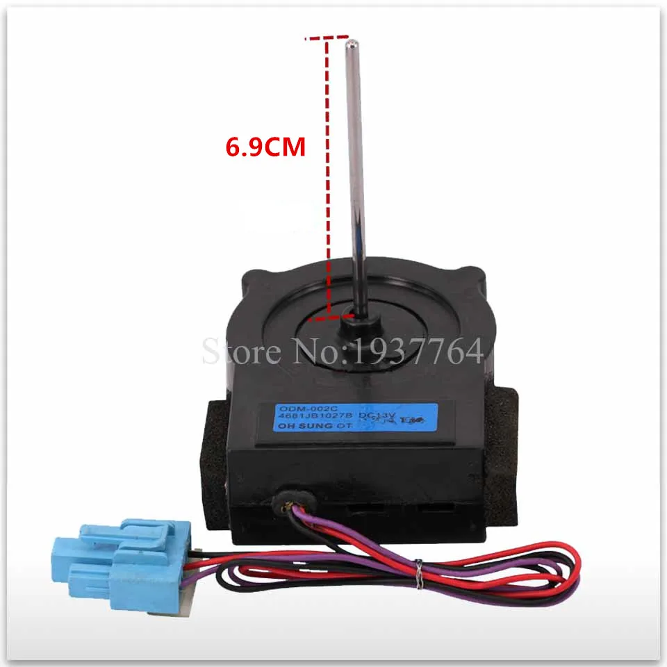 Новый оригинальный хорошо работающий двигатель вентилятора холодильника 4681JB1027B