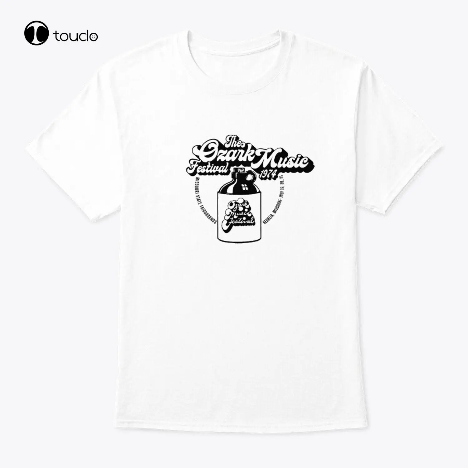 

Ozark Music Festival - 1974 Classic T-Shirt - 100% Cotton Designs Cotton Tee Shirt Unisex