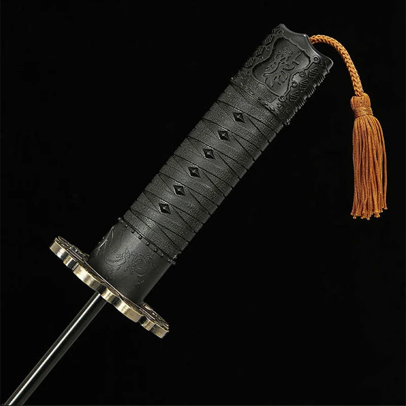 Automatic Folding Men Woman Rain Umbrella Wind Resistant Outdoor Sun Protection Parasol Samurai Sword Knife Japanese Paraguas | Дом и сад