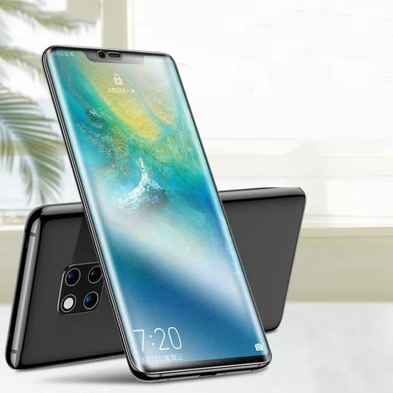 Матовое закаленное стекло для Huawei Mate 40 Pro 20 30 изогнутая матовая защита экрана без