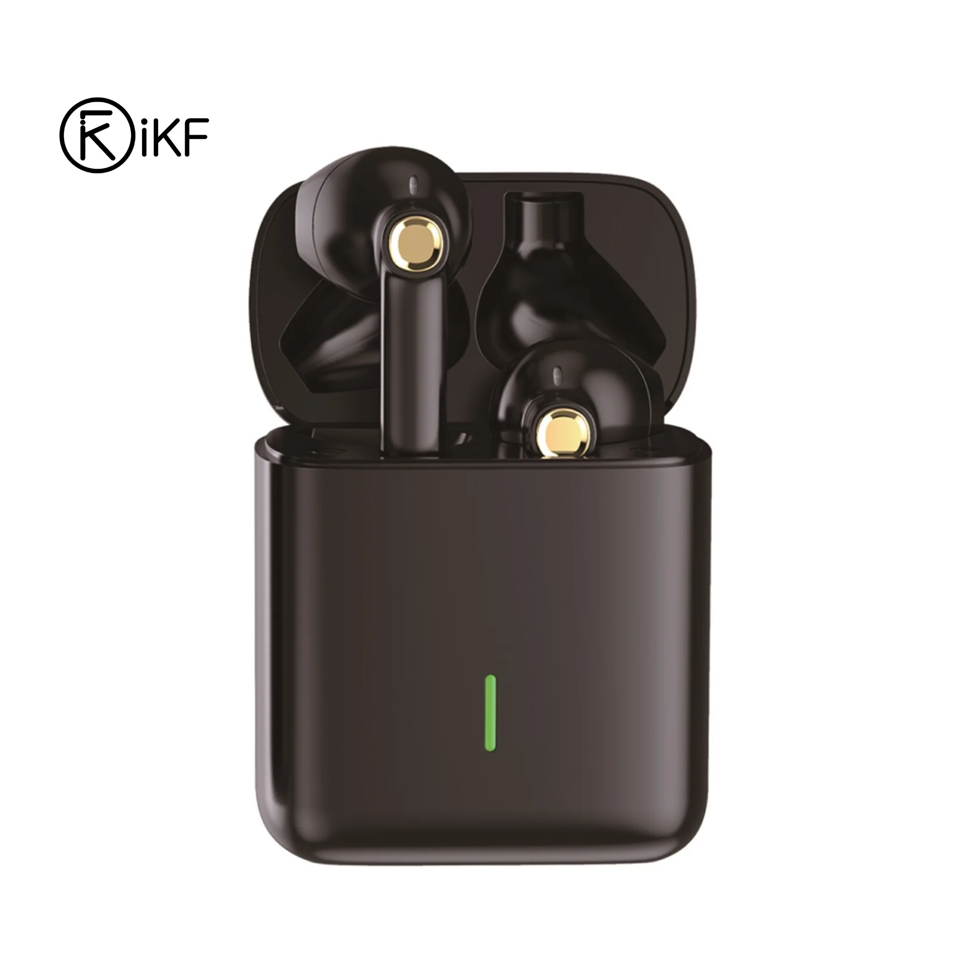 IKF Find Plus черные беспроводные наушники-вкладыши время воспроизведения 25 часов с