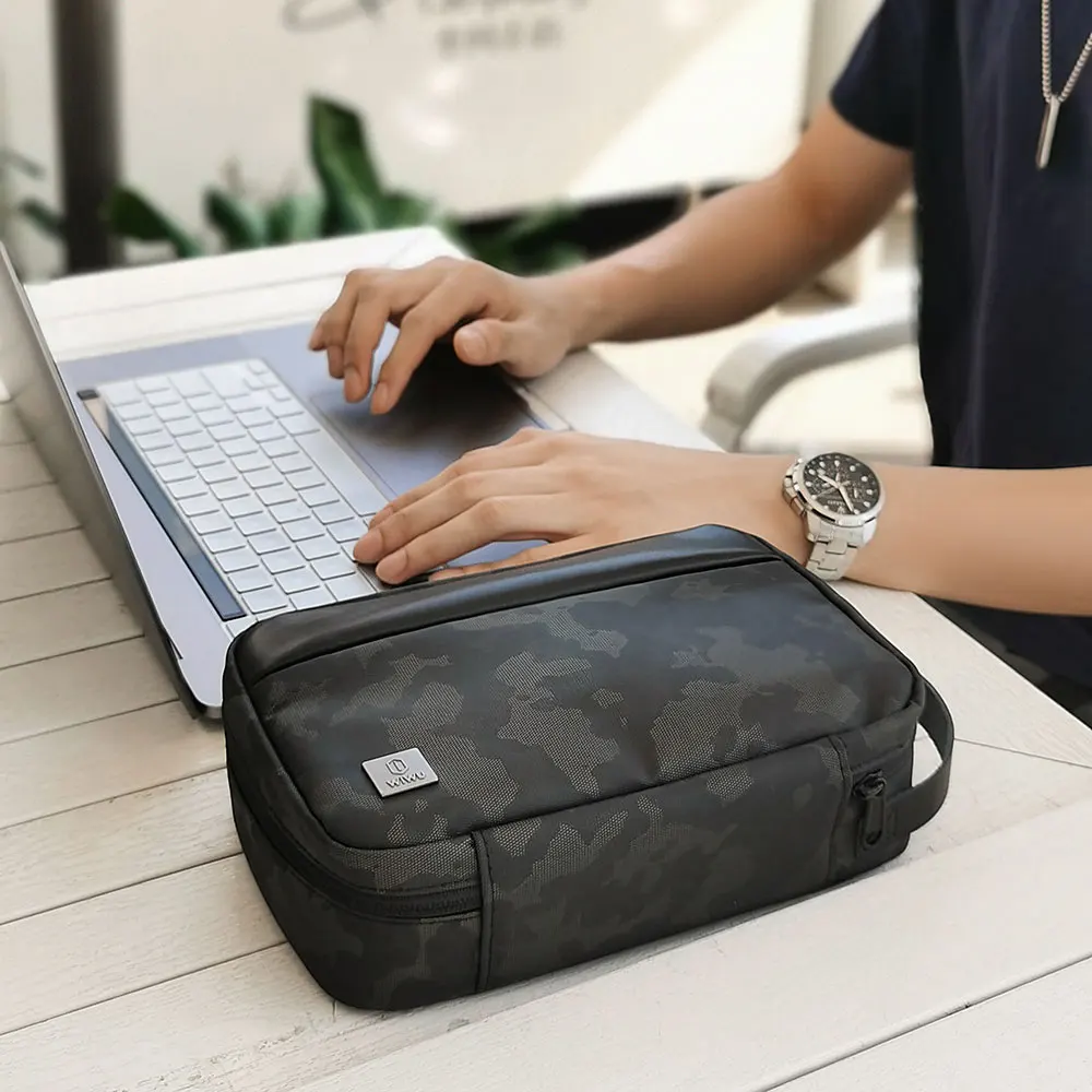 WIWU портативная электронная коробка для хранения кабелей зарядное устройство