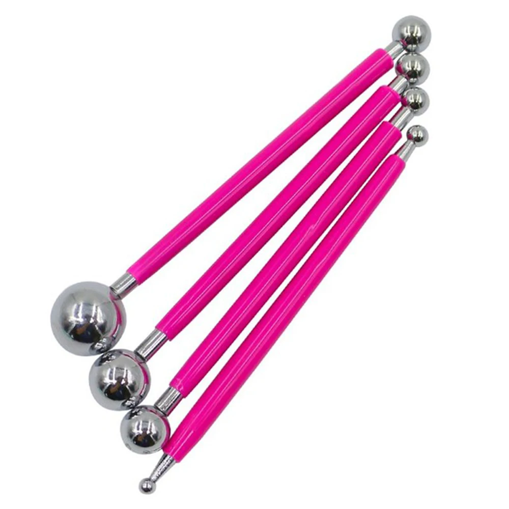 

Professional DIY Polymer Clay Tools Stainless Steel Sculpture Tool Toys For Clay Sculpture Molding Ball Stylus Sticks Accessory