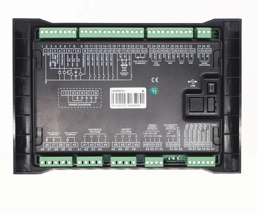 Оригинальный контроллер генератора HGM9510 генераторная установка параллельная (с
