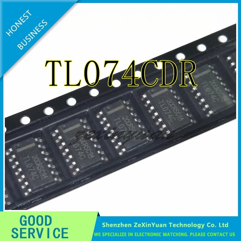 20PCS/LOT TL074CDT SOP8 TL074 SOP TL074C SMD 074C TL074CDR SOP-8
