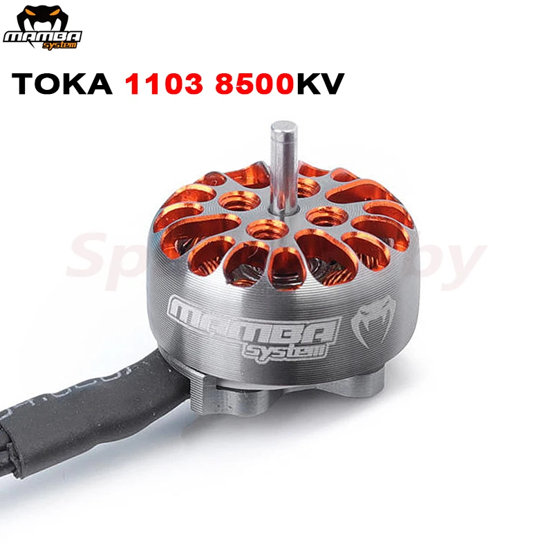 Фото 4 шт. DIATONE Mamba TOKA 1103 MB1103 8500KV бесщеточный двигатель 1 мм вал 2 3S 3ich 6 5 дюймов Пропеллер