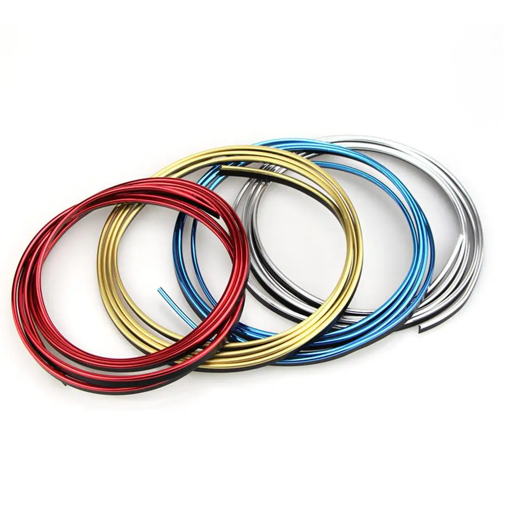 5 м Универсальная автомобильная Накладка для отделки салона автомобиля наружная