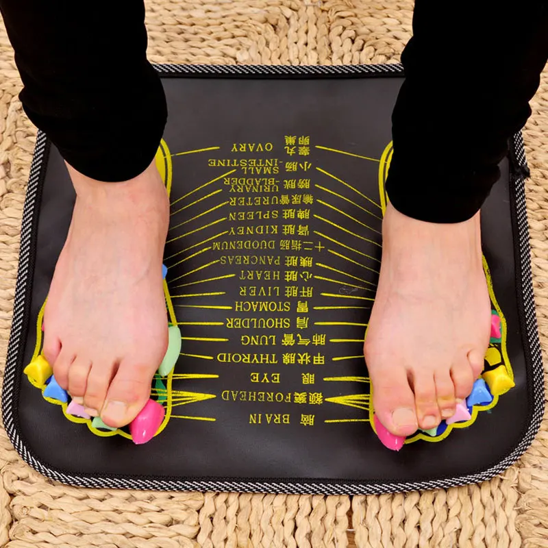 Китайский рефлексологический камень для ходьбы облегчение боли в ногах спа