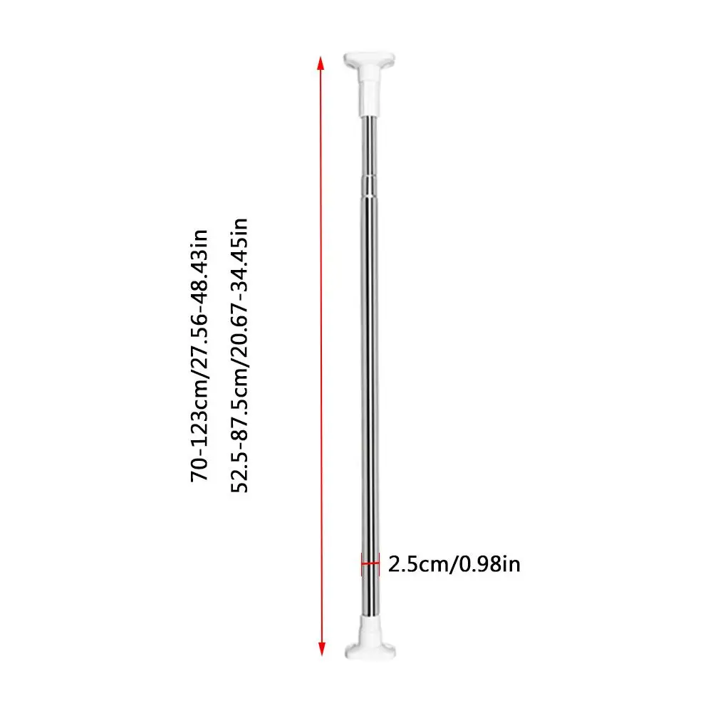 Телескопическая штанга телескопическая столб для бельевой веревки прочный
