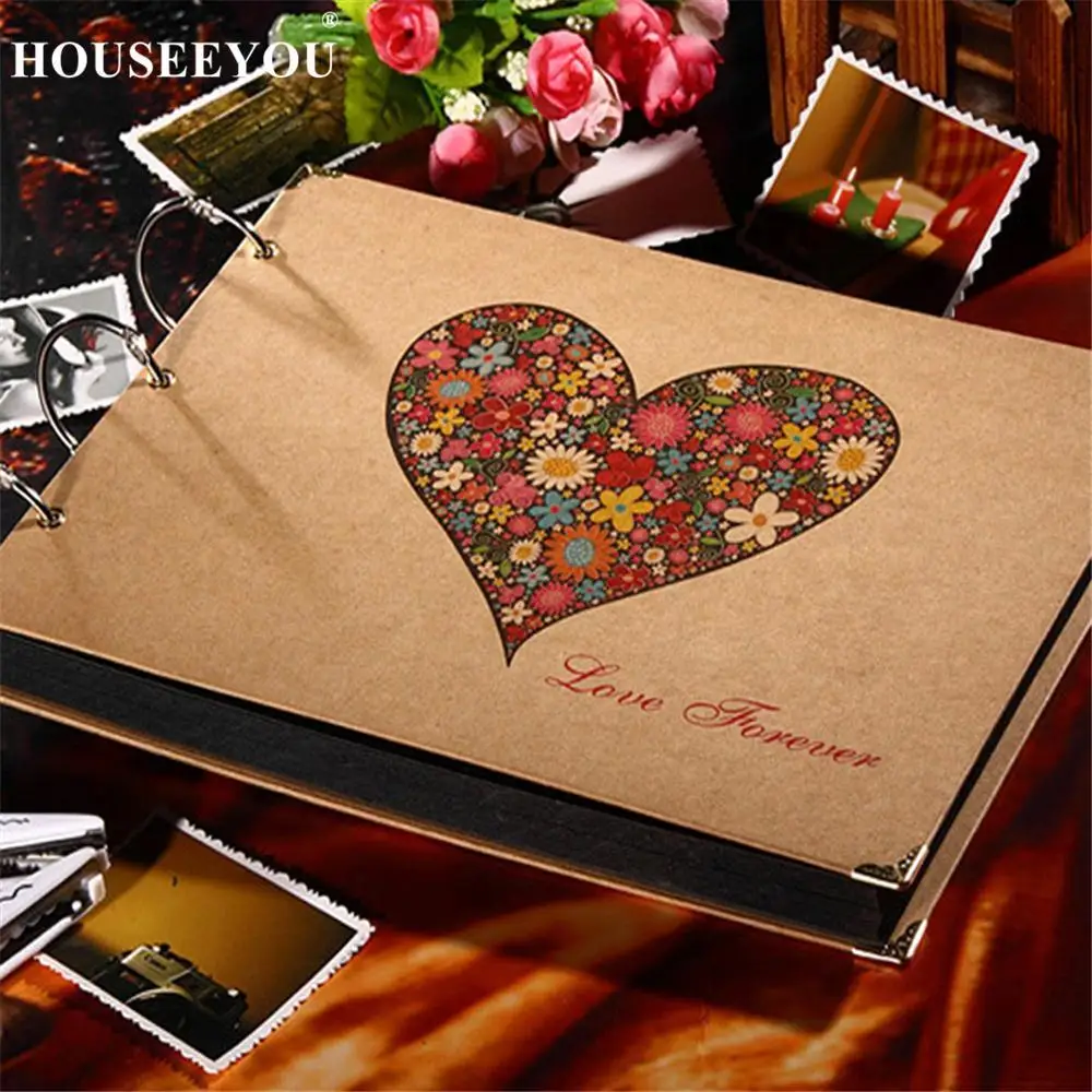 Мини-фотоальбом сделай сам 30 страниц для экономии памяти на день рождения