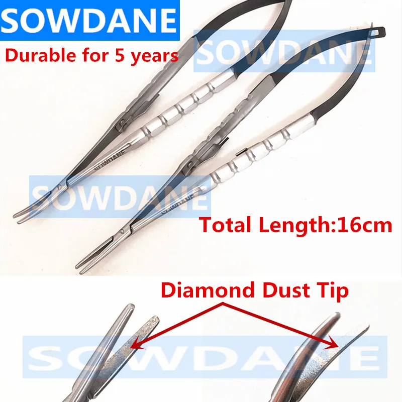 2шт стоматологический ортодонтический хирургический лигатурный Пинцет Castroviejo