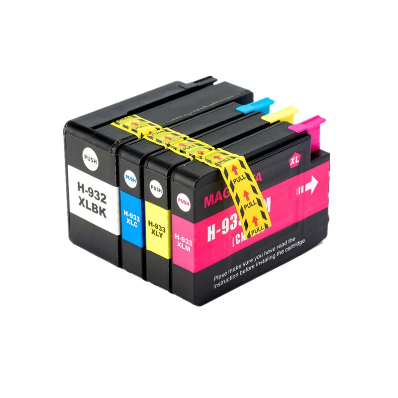 Чернильный картридж HTL 932XL 933XL для hp 932 933 CN053A CN054A CN055A CN056A совместим с 6100 6600 6700 7110 7610