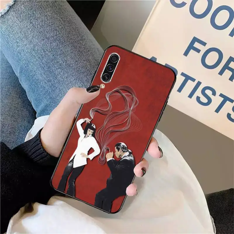 

Pulp Fiction movie Phone Case For Samsung galaxy S 9 10 20 A 10 21 30 31 40 50 51 71 s note 20 j 4 2018 plus