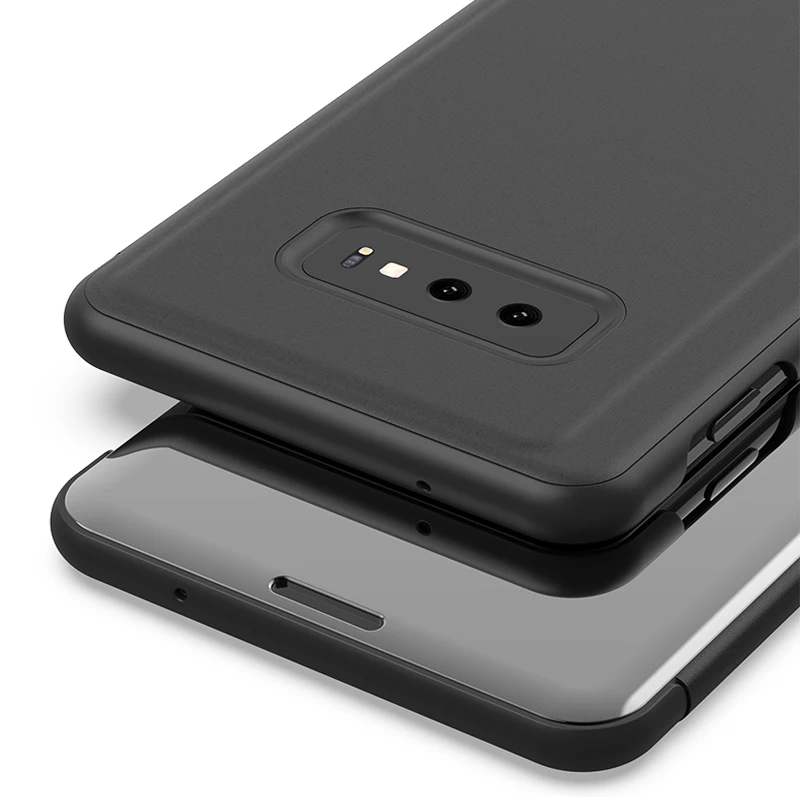 Clear View Смарт зеркало откидная крышка для Vivo IQOO Y17 Y15 Y97 Y95 Y91 NEX V15 X23 X21S X20 Y85 Y83 защитная крышка-чехол с подставкой