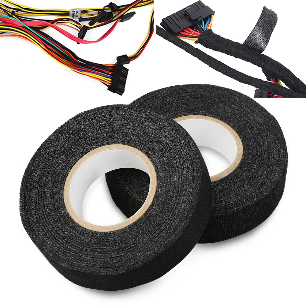 Car Cable Harness Wiring Adhesive Cloth Fabric Tape for Hyundai i30 tucson accent solaris ix35 i20 i40 kona creta santa fe | Автомобили и