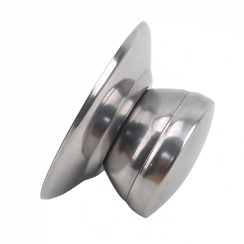 Нержавеющая сталь крышка кухонной посуды Ручка Прочный Серебряный вок крышки