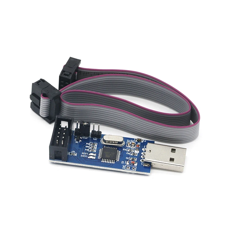 1 шт. Новый USBASP USBISP AVR программист USB ISP ASP ATMEGA8 ATMEGA128 Поддержка Win7 64K|win7| |