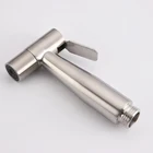 Ручной Усилитель для туалета из нержавеющей стали, краскопульт для маленького душа, водосберегающий, лейка для ванной комнаты