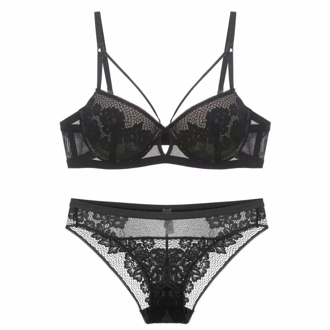 Big Sale Women underwear Set Lace Sexy Push-up Bra And Panty Sets Comfortable Brassiere Adjustable Straps Gathered Lingerie sexy bra and panty set
