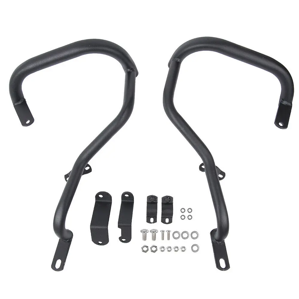 Аксессуары для мотоциклов матовая черная защита двигателя протектор полоса