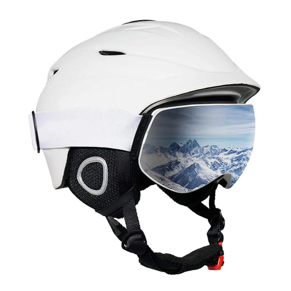

Adults Skiing Helmets Outdoor Ski Sport Protector Skateboard Anti Shock Helmet Biking PortableDustproof Cycling Part
