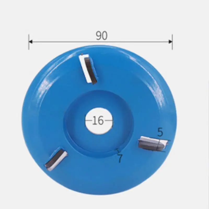 90 мм Диаметр 16 диаметр от трех до шести зубы деревообрабатывающий Turbo Чай лоток