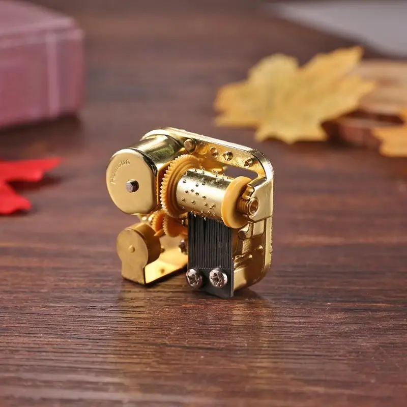 DIY Play механические металлические заводная Музыкальная шкатулка движение Детские принадлежности игрушка