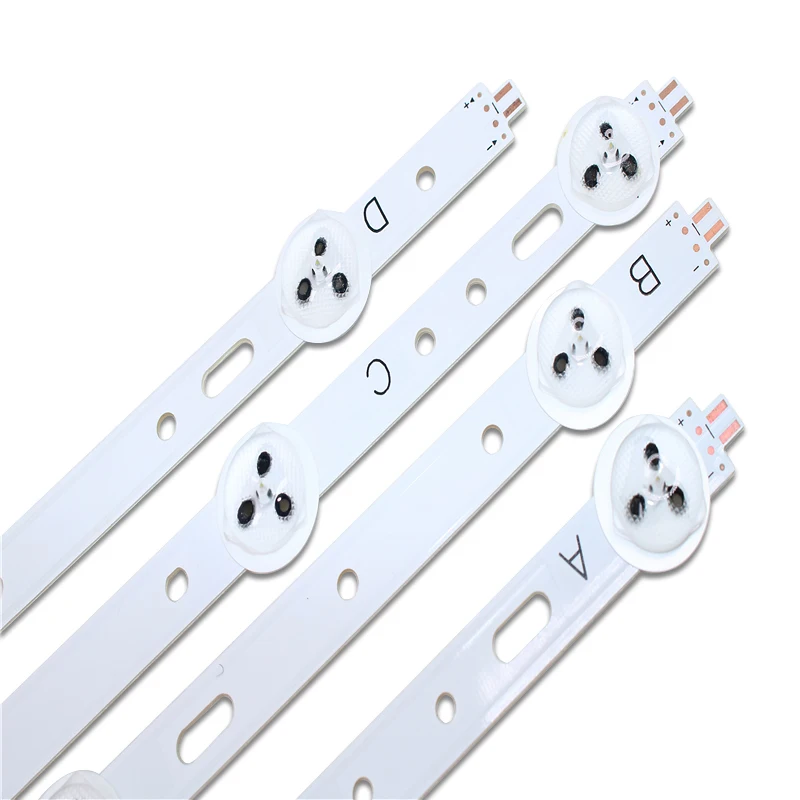 Полоски для подсветки LED 10 шт. x 40 дюймов тип ABCD Samsung TV SVS400A73 40D1333B 40L1333B 40PFL3208T LTA400HM23