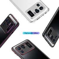 for xiaomi mi 11 ultra aluminum metal bumper frame slim cover phone case carmera protector