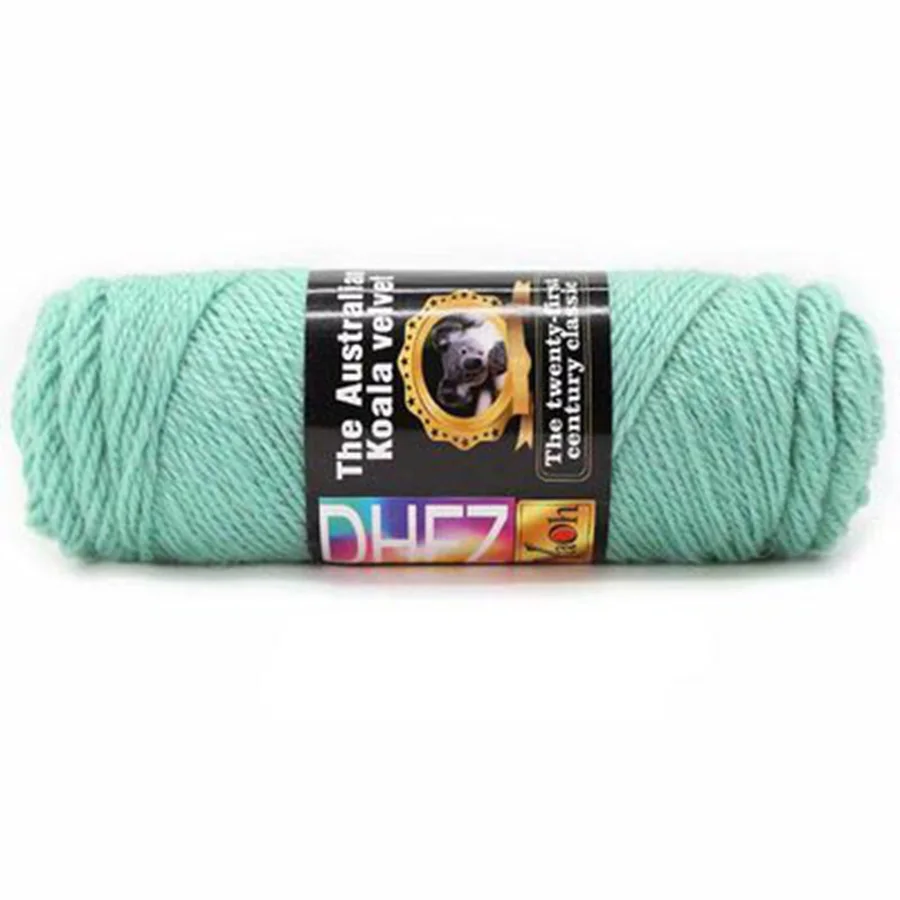 100 г/шар мягкая смешанная пряжа Австралия коала бархат Kitting нить 46 цветов вязание