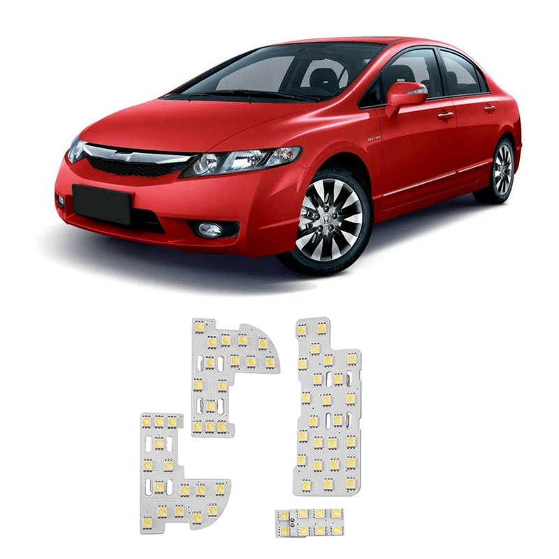 

Car Interior Lights Interior Roof Ceiling Lights Car Interior Reading Light Kit for Honda Civic Fit 2006-2012