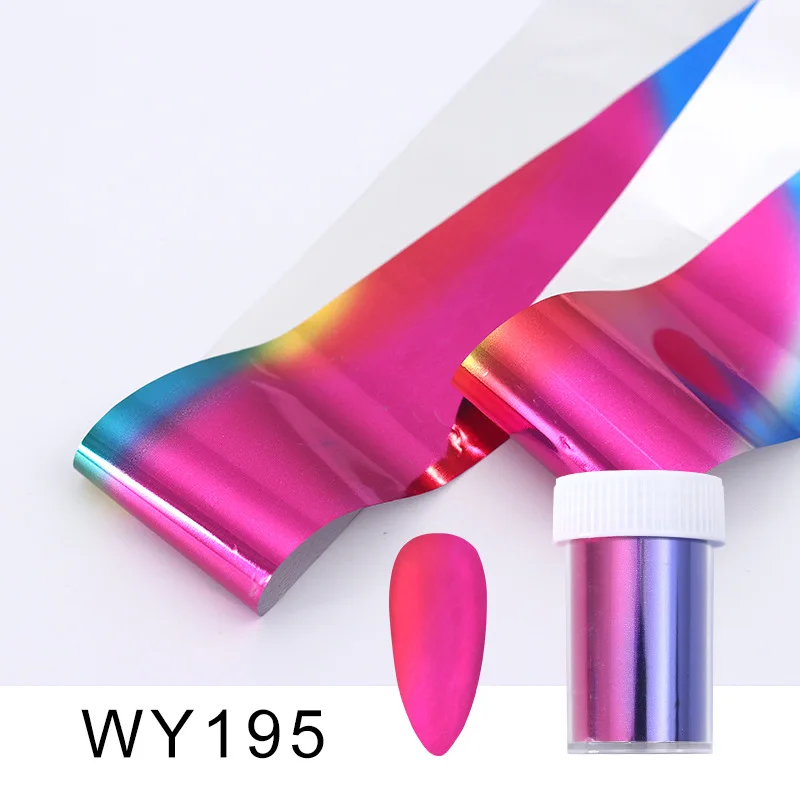 1 рулон наклеек для ногтей набор слайдеров красочный павлин Леопардовый принт