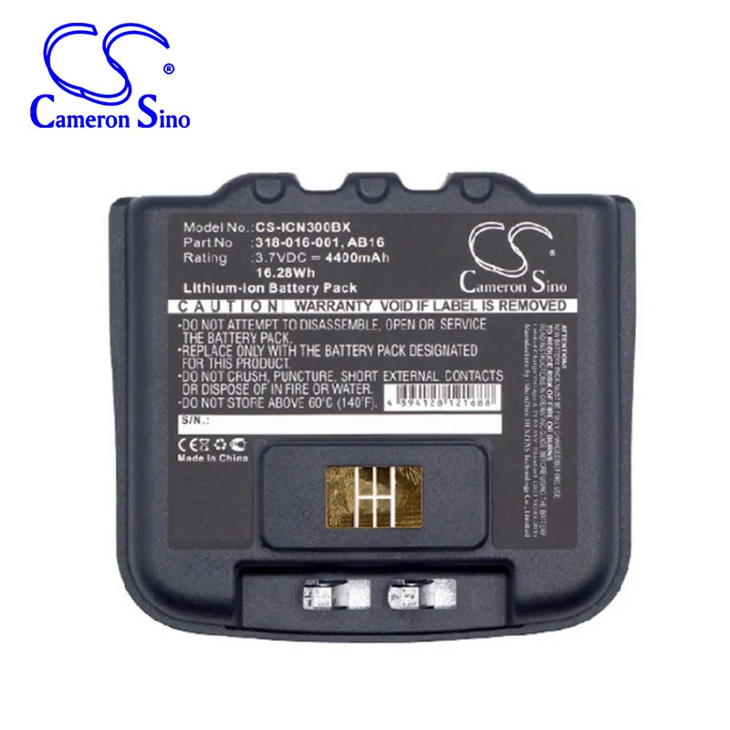 

CameronSino для INTERMEC CN3 CN3E CN4 CN4E 318-016-001 аккумулятор большой емкости 318-016-002 AB15 AB16 AB9 батарея