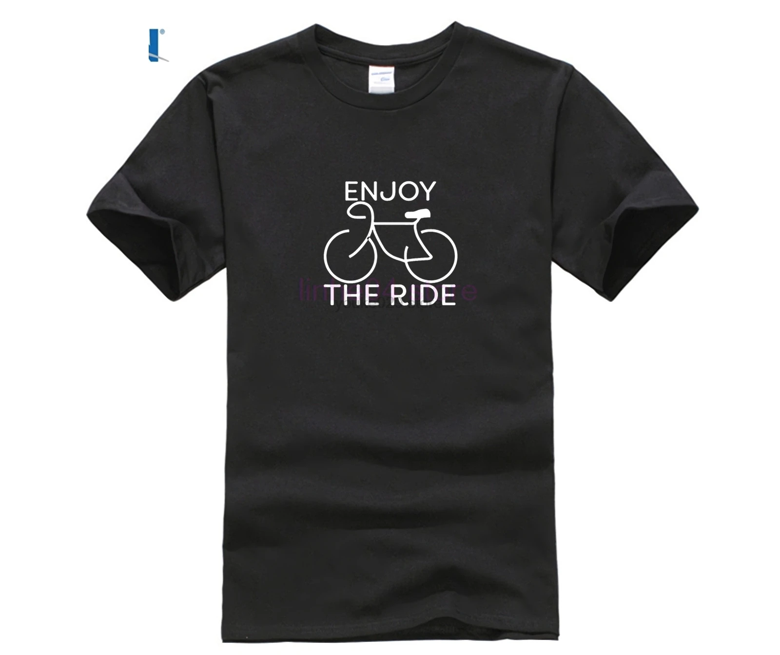 2019 брендовая дизайнерская флуоресцентная синяя футболка Enjoy The Ride Biker Мужская