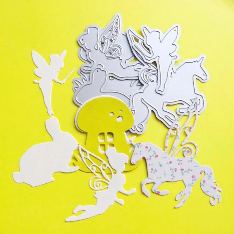 Необычное создание вырубные штампы сказочный сад искусственная бумага сделай