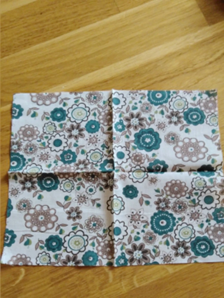 Ткань из 100% хлопка с цветочным дизайном одежда кукла для скрапбукинга домашний