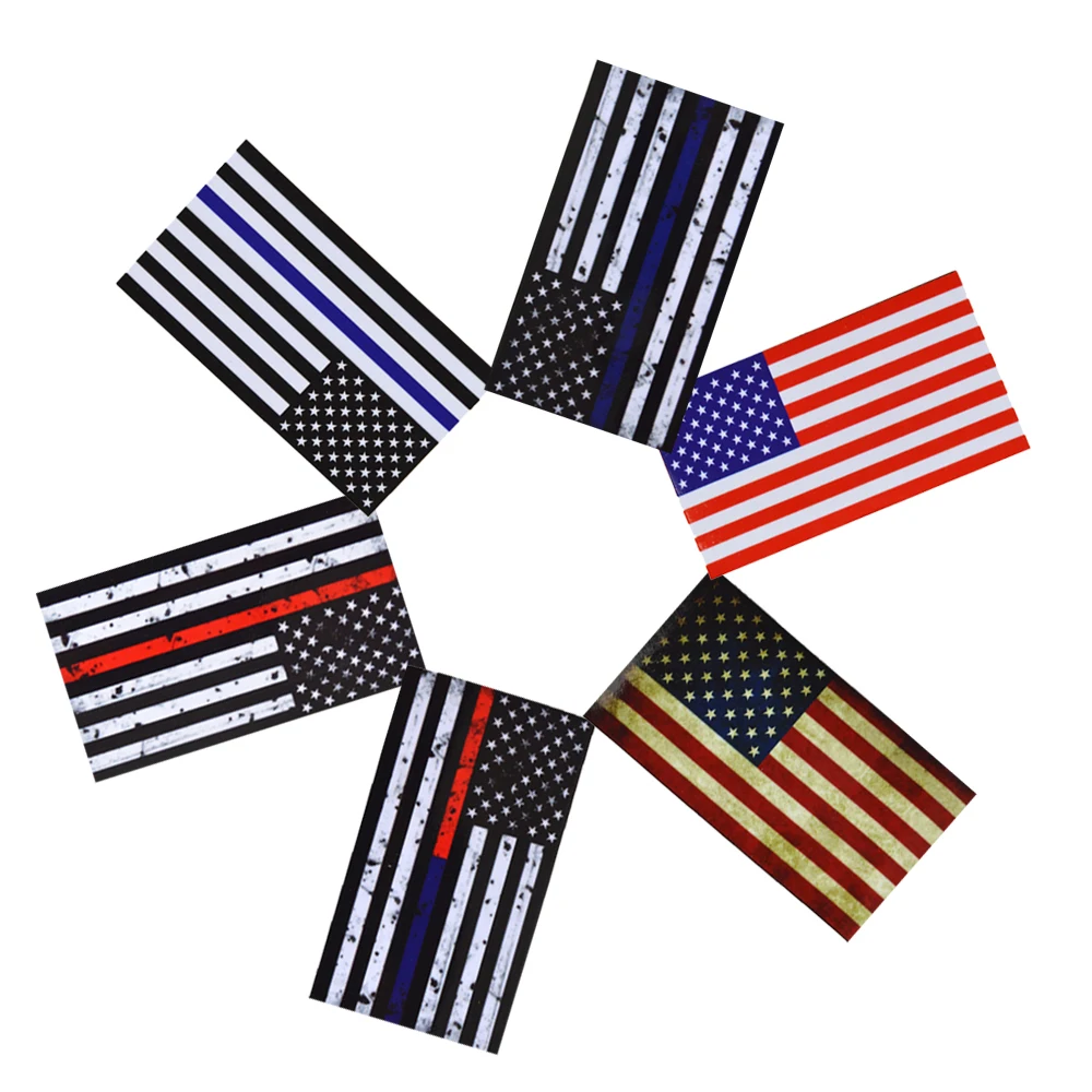 Car Stickers USA the United States of AmericaWaterproof Decal Sticker to DIY Laptop Motorcycle Luggage Snowboard