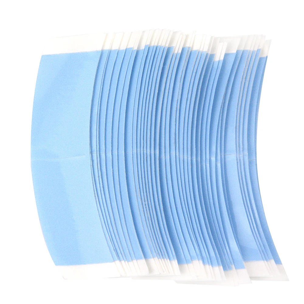 

Free shipping 36pc/lot ,lace front support high quality strong double bule tape for toupees wig adhesive tape