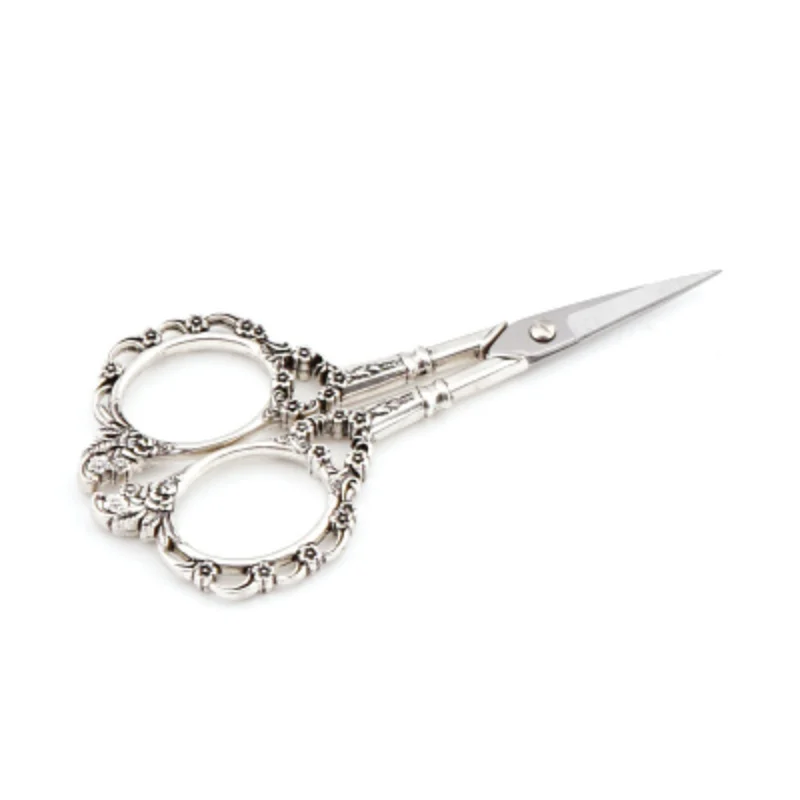 Домашние изысканные Ретро Швейные ножницы из нержавеющей стали европейские