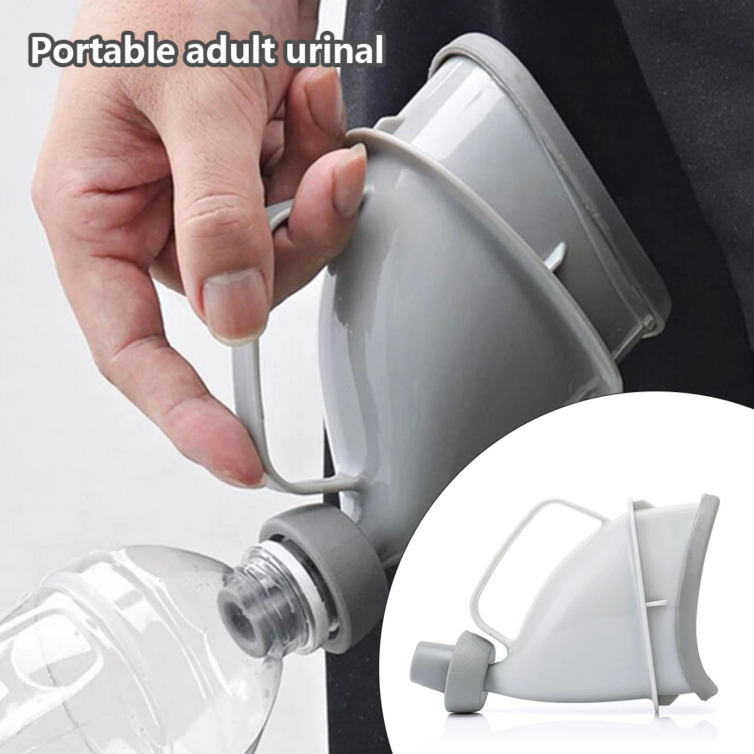 Портативный писсуар унисекс горшок Воронка для мочки взрослых стоячий унитаз