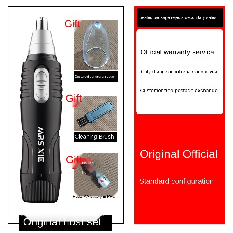 

Ear Nose Hair Trimmer Clipper Professional Painless Eyebrow and Facial Hair Trimmer for Men Women Hair Removal Razor mrs xie