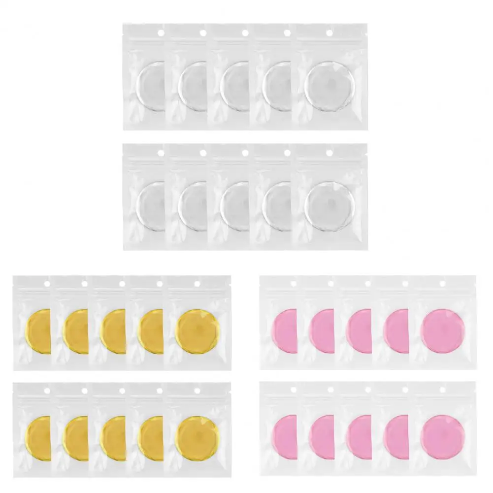 

10Pcs False Lashes Pad Polised Corners Strong Adsorption PVC Glue Fake Eyelashes Spacer for Woman