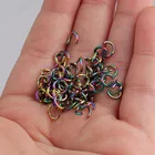 Разрезное кольцо из нержавеющей стали, 1 х 6 мм, 100 шт.лот