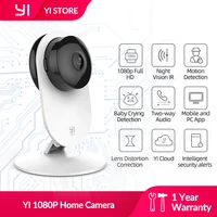 yi 1080p wifi wireless ip security home camera baby crying detection cutting edge design night vision surveillance system global