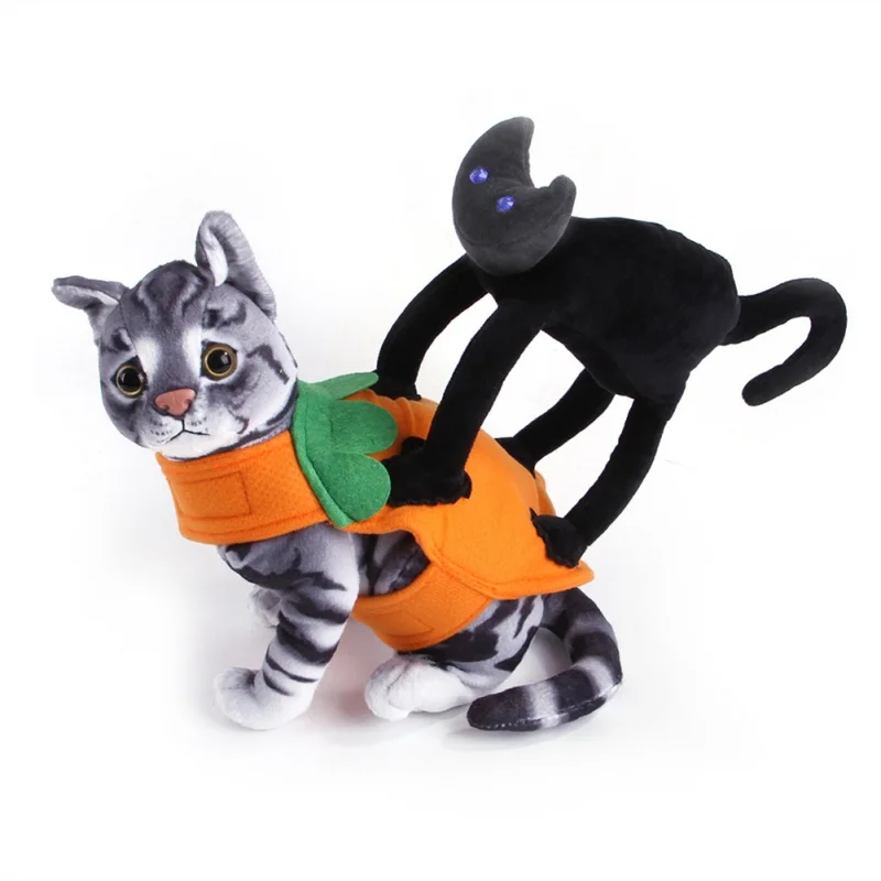 

2021 питомец кошка собака маленький черный кот Косплей Ролевая фотография животного Дизайнерская одежда наряд кошка костюм для вечеринки