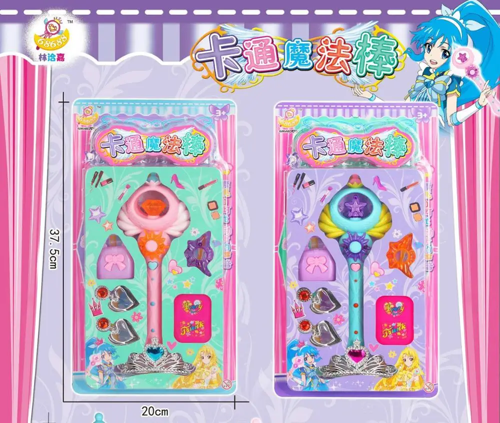 Lucky princess светящаяся музыкальная волшебная палочка bala маленькая Волшебная